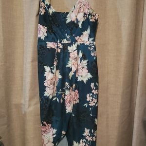 City Chic faux wrap dress